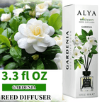 Reed Diffuser Set with Reed Sticks 14 Scents 3.3oz Flameless Home Fragrance for Bedroom Bathroom Office Living Room 1 or 2 Pack Mango Sandalwood Ocean Gardenia