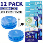 Air Freshener Odor Eliminator 4-Pack and 12-Pack Lasts Up to 30 Days Each for Bathroom Kitchen Garbage Can Cat Litter Box Car 6 Scents Lavender Lemon Paeonia