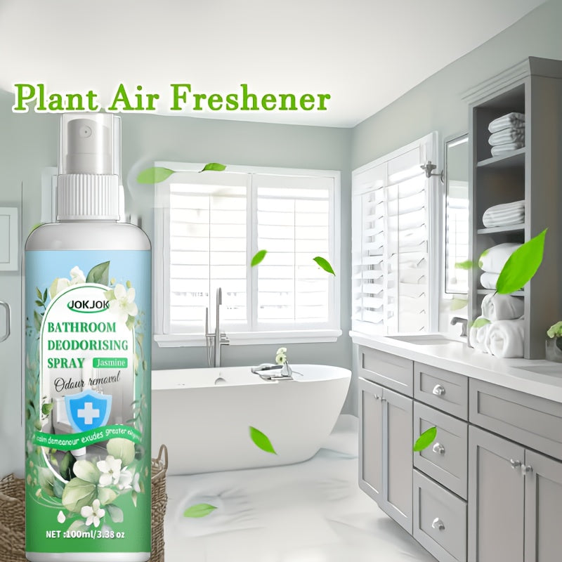 Bathroom Deodorizing Spray Long-Lasting Fragrance Eliminates Toilet Urine Odor Neutralizes Sweat Shoe Smell Air Freshener for Home Bathroom Kitchen Shoe Cabinet