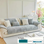 Plush Non-Slip Sofa Cushion Cover Luxury Modern Pet-Proof Breathable Seat Pad Slipcover for Couch Living Room Bedroom Office – Soft Velvet Sofa Seat Cushion Protector Home Decor