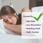 TMJ Jaw Massager with Vibration & Heating – Ergonomic Multi-Needle Design for Jaw & Neck Relief, Teeth Grinding & Clenching, Portable Holiday Gift