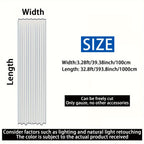 White Chiffon Draping Fabric Roll 32.8Ft - Sheer Arch Curtain for Wedding Ceremony Backdrop, Reception Decor, Bridal Shower, Birthday Party, Lightweight Nylon Drape 39" Wide