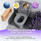 4-in-1 Toilet Cleaner Hanging Basket 5 Pack 65g – 200+ Flushes, Deodorizes & Removes Yellow Stains, Non-Corrosive Tablets for Smart, Hanging & No-Tank Toilets, 4 Fresh Scents: Ocean, Lemon, Lavender, Floral