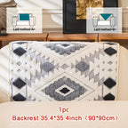 Thick Plush Sofa Cover Protective Slipcover – Pet-Friendly Shu Velveteen Non-Slip Machine Washable Jacquard Sofa Seat Cushion Cover for Office Bedroom Living Room Couch Decor
