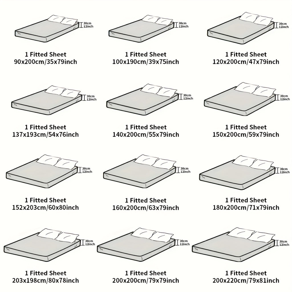 Cooling Stretch Fitted Bed Sheet Soft Breathable Moisture-Wicking Non-Slip Polyester Machine Washable Twin Full Queen King Pink Grey Blue Beige Bedroom Bedding