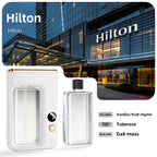 Essential Oil Diffuser and Humidifier USB Powered Auto Shut-Off Quiet Compact Aromatherapy for Home Bedroom Bathroom Office with Essential Oil Sets Hilton Shangri-La Gardenia Ocean Encounter