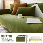 Chenille Ribbed Sofa Cover – Pet-Friendly Non-Slip Stretch Slipcover, Machine Washable Sofa Protector for 2, 3 & 4-Seater and Sectional Sofas, Modern Living Room Couch Cover
