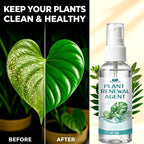 Plant Leaf Shine Spray 40ml – Removes Dust & Yellow, Restores Natural Gloss for Indoor & Outdoor Potted Plants