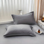 Fitted Sheet Set 3 Piece Solid Color – Soft Breathable 14" Deep Pocket Bed Sheet with 1 or 2 Pillowcases, All Season Machine Washable Bedding, Great Gift for Any Bedroom