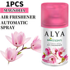 Automatic Spray Air Freshener Refill 8.45 oz 6 Scents 1-Pack and 4-Pack Odor Fighting for Home Bathroom Closet Car Office Fabric Lavender Magnolia Ocean Vanilla