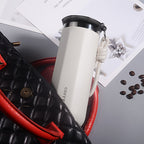 Insulated Travel Mug 16.91oz 304 Stainless Steel Vacuum – Leak-Proof Non-Slip Portable Coffee Cup for Indoor & Outdoor, Winter Holiday Gift