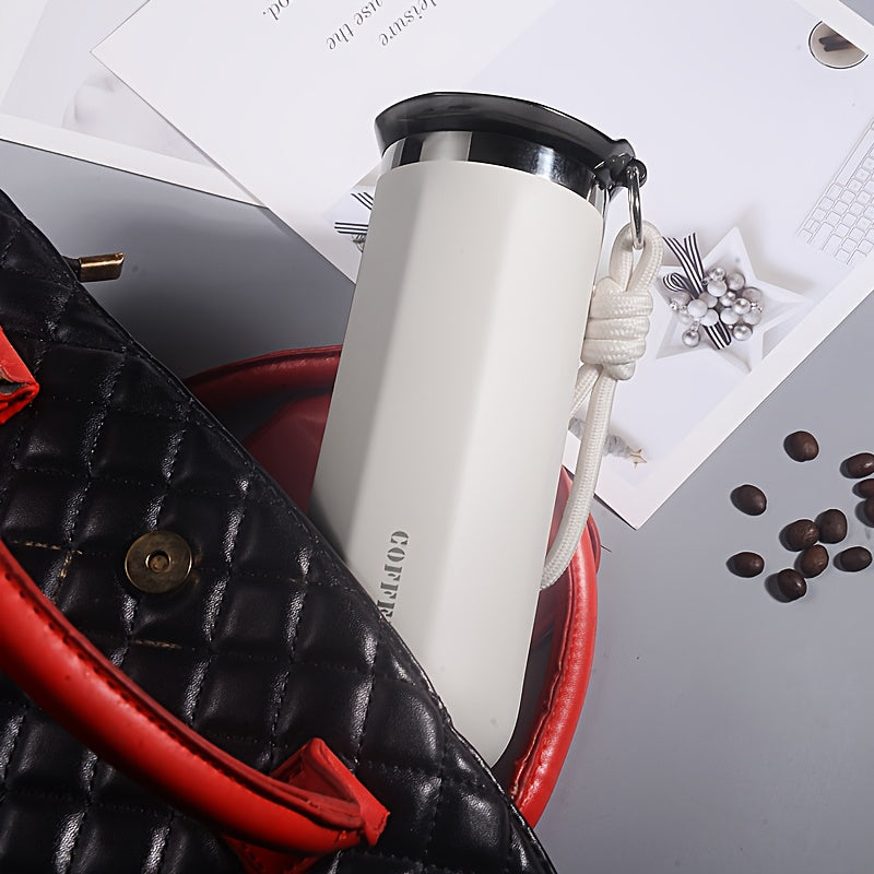 Insulated Travel Mug 16.91oz 304 Stainless Steel Vacuum – Leak-Proof Non-Slip Portable Coffee Cup for Indoor & Outdoor, Winter Holiday Gift