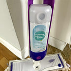 Refillable Bottle for Swiffer PowerMop 26 oz – Reusable Leak-Proof HDPE Mop Bottle with 5 Gaskets & Folding Funnel, Compatible with Power Mop, Eco-Friendly Floor Cleaning Solution