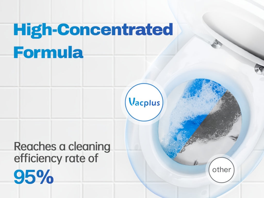 Blue Dissolve Toilet Tank Cleaning Tablets – 15-Day Long-Lasting Deodorizer, Stain Remover & Tank Cleaner | 20, 50 or 100 Count | Safe for Plastic & Porcelain