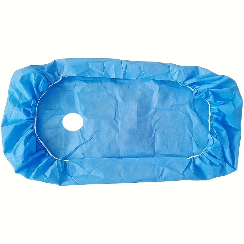 Disposable Massage Table Fitted Sheets Set of 5, Non-Woven Breathable 84.6" x 43.3" Single-Use Bed Covers for Beauty Salons, Spas & Skincare Treatments
