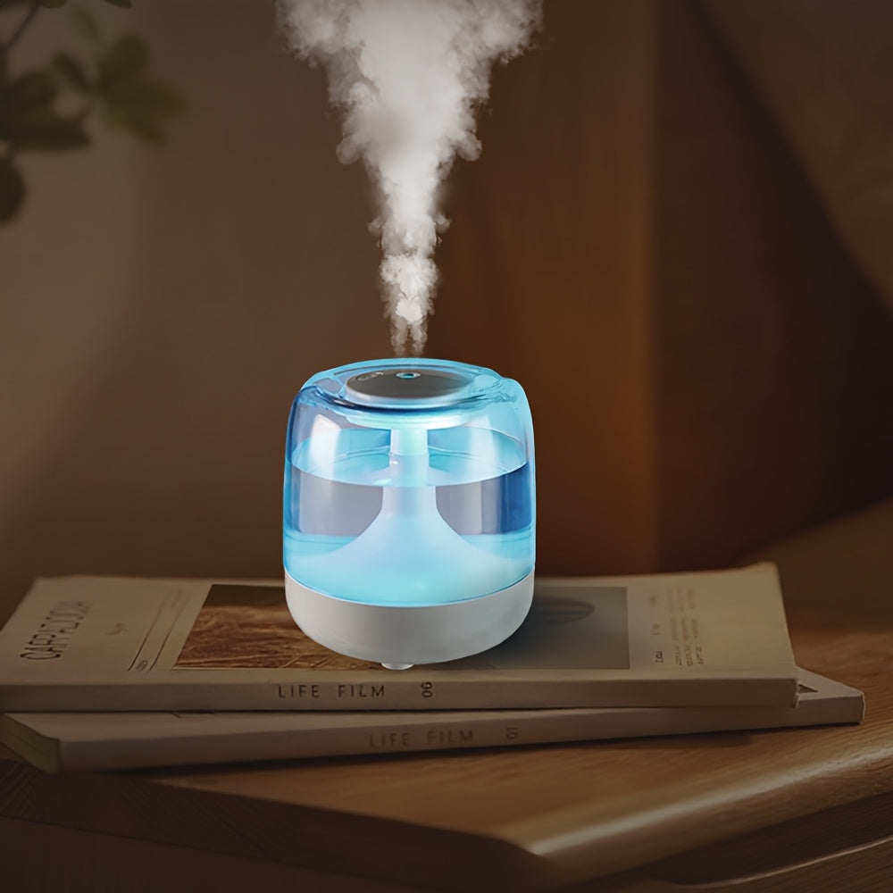 Cool Mist Humidifier Essential Oil Diffuser 21.98oz Large Capacity with Color Night Light USB Portable Bedroom Humidifier