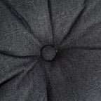 Round Seat Cushion 40x40cm 15cm Thick Firm Futon Meditation Mat Removable Linen Cover Chair Pad for Office Dining Chair Home Decor All Seasons Christmas
