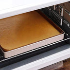 11 Inch Non-Stick Square Baking Pan Carbon Steel Jelly Roll Tray - Oven Baking Sheet for Cake Rolls Cookies Nougat Puff Pastry