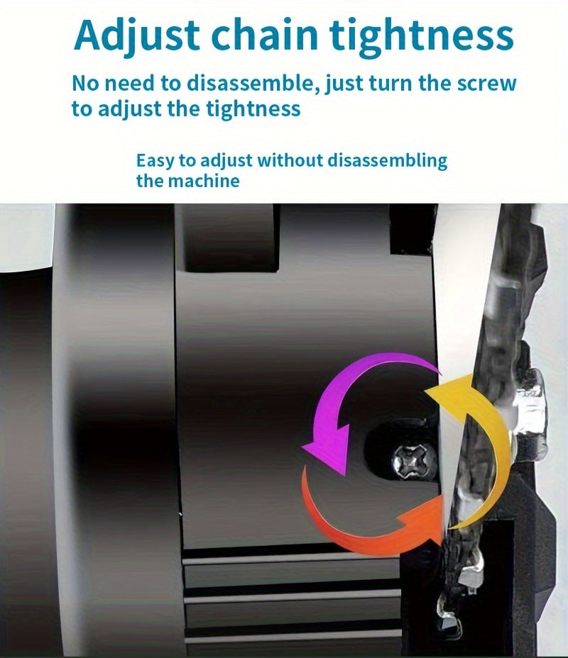 Mini Cordless Chainsaw Handheld Electric Pruning Saw with Splash Guard Security Lock Rechargeable Battery for Tree Branch Garden Yard Trimming Gift for Men