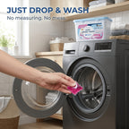 Ultra Oxi Laundry Detergent Pods 52 Count, 8X More Cleaning Power with Built-In Pre-Treater for Tough Stains, HE Compatible Concentrated Laundry Pods for Whites & Colors