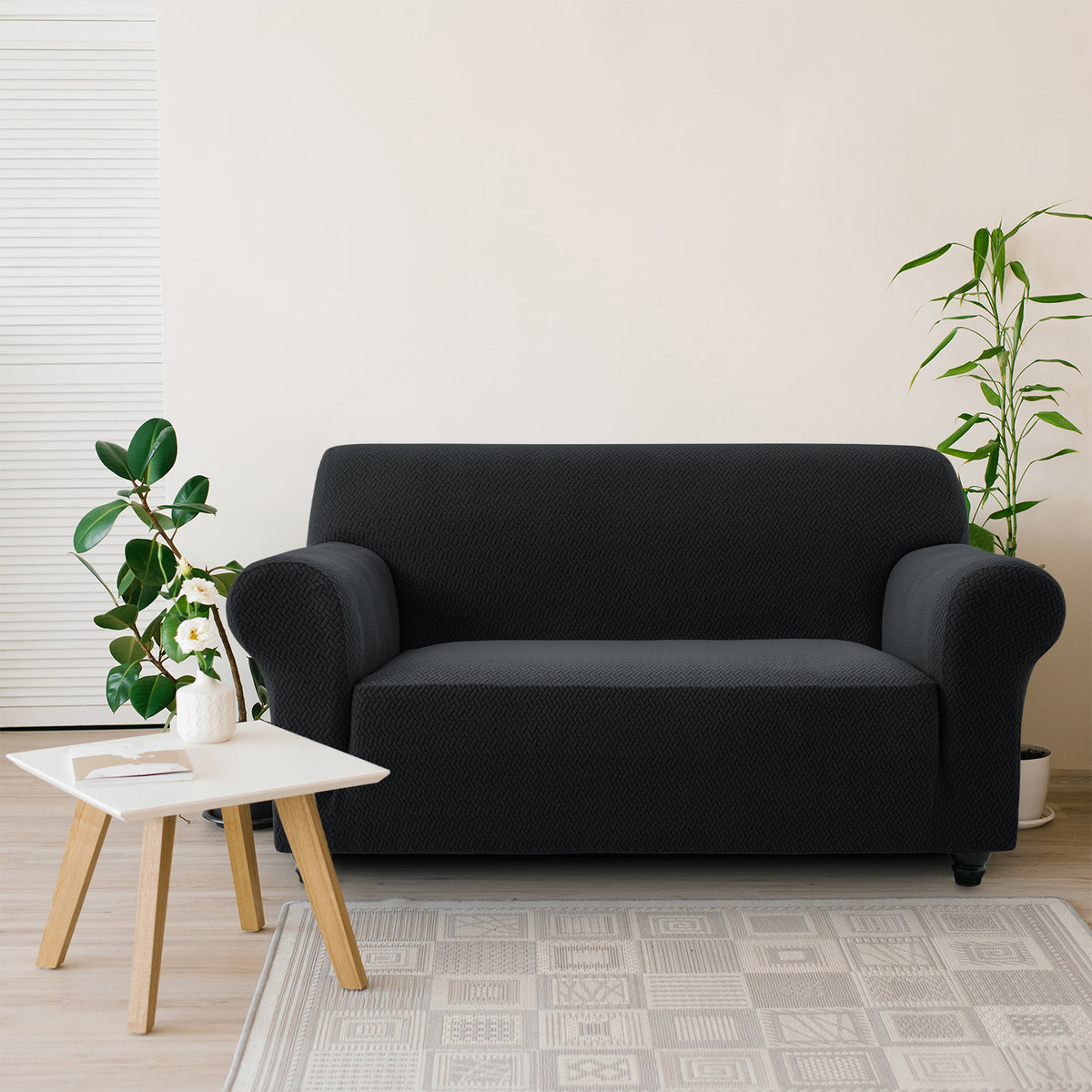 Elastic Stretch Sofa Cover Spandex – Non-Slip Couch Slipcover, Pet-Friendly, Machine Washable, All-Season, 7 Colors, 1/2/3 Seater, Living Room Bedroom Office Home Decor