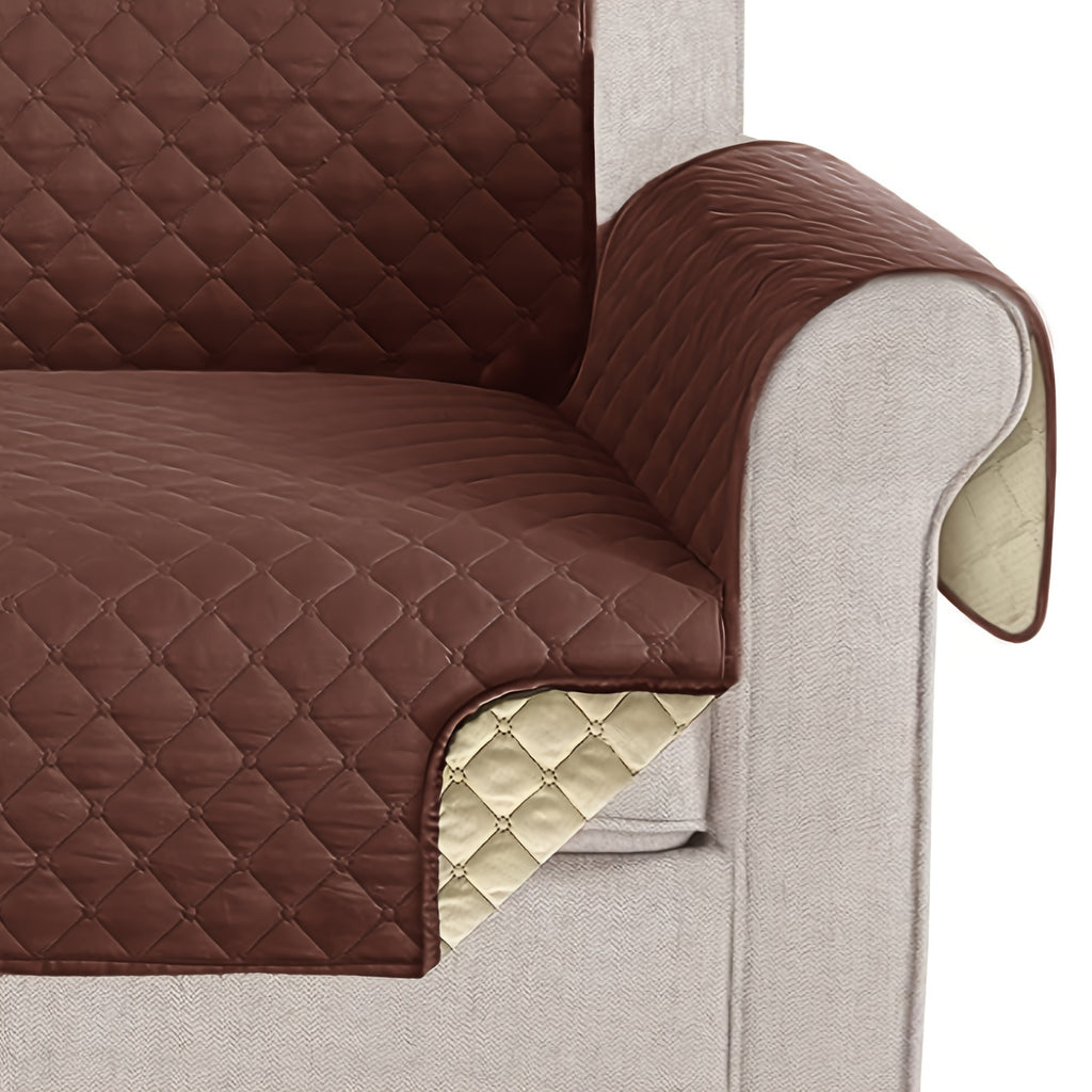 Sofa Cover All Season Stretch Couch Slipcover - Machine Washable, Pet & Dog Friendly, Fits 2/3/4 Seater, Drawstring, Anti-Slip Polyester Furniture Protector for Living Room