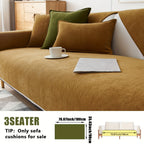 Chenille Ribbed Sofa Cover – Pet-Friendly Non-Slip Stretch Slipcover, Machine Washable Sofa Protector for 2, 3 & 4-Seater and Sectional Sofas, Modern Living Room Couch Cover