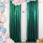 Sequin Curtain Backdrop Panels 24x84 Inches Set of 2 – Glitter Shimmer Party Backdrop for Weddings Birthdays Baby Showers Proms & Photo Booths, 31 Colors