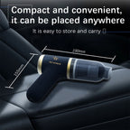 Cordless Handheld Vacuum Cleaner 12KPa High Suction – Blow & Suction Dual Mode, Ultra-Lightweight 12.2oz, 2x2000mAh Battery, Type-C Charging, Mini Portable Vacuum for Car Home Office Pet Hair