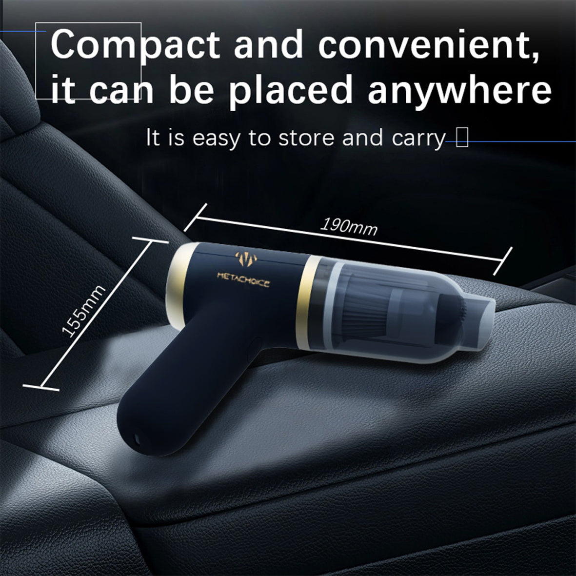 Cordless Handheld Vacuum Cleaner 12KPa High Suction – Blow & Suction Dual Mode, Ultra-Lightweight 12.2oz, 2x2000mAh Battery, Type-C Charging, Mini Portable Vacuum for Car Home Office Pet Hair
