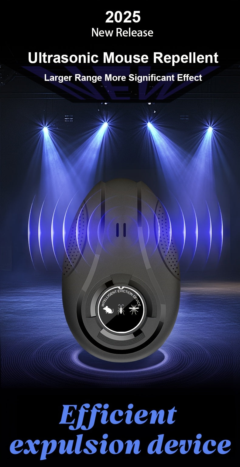 Electronic Soundwave Pest Repeller USB Powered Frequency Conversion Insect Repellent Chemical-Free for Home Shop Warehouse Office Low Voltage Multifunctional