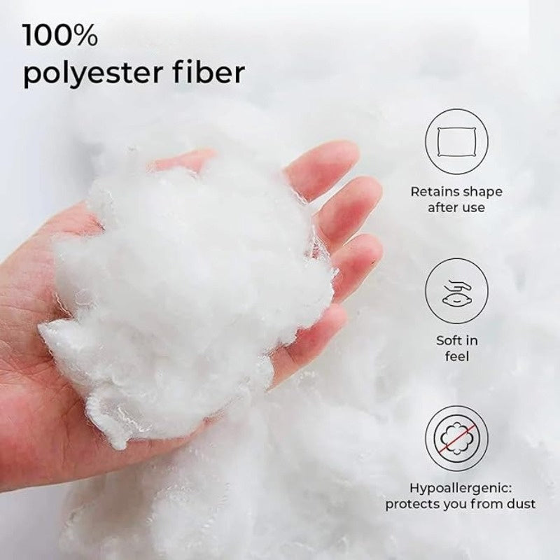 Throw Pillow Inserts 4-Pack 20x20 Inch Soft Hypoallergenic Polyester Fiber Stuffing Cushion Core with Zipper for Sofa Couch Bed Square White Pillow Filler