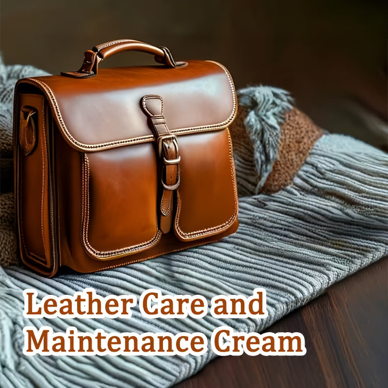 Luxury Leather Bag Cleaner & Polish – Handbag Stain Remover for White Bag Yellowing, Women’s Handbag, Crossbody Bag & Leather Bag Care, Surfactant-Free Leather Cleaning & Maintenance Solution