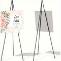Large Wall-Mounted Picture Frame Heavy-Duty Adjustable Iron Metal Display Stand for Photos Documents Artwork Modern Elegant Home Decor Holiday Gift