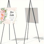 Large Wall-Mounted Picture Frame Heavy-Duty Adjustable Iron Metal Display Stand for Photos Documents Artwork Modern Elegant Home Decor Holiday Gift
