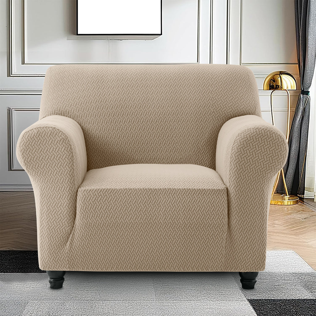 Elastic Stretch Sofa Cover Spandex – Non-Slip Couch Slipcover, Pet-Friendly, Machine Washable, All-Season, 7 Colors, 1/2/3 Seater, Living Room Bedroom Office Home Decor