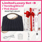 4-in-1 Electric Shaver for Women Rechargeable Grooming Kit Wet Dry Painless Lady Razor for Face Nose Legs Underarm Bikini Trimmer Luxury Gift Set