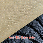 Plush Non-Slip Sofa Cover – Modern Luxurious Pet-Friendly Stretch Couch Protector for Living Room, Bedroom & Office, Soft Polyester Fabric, Breathable & Stylish, Machine Washable, No Print, 4 Sizes