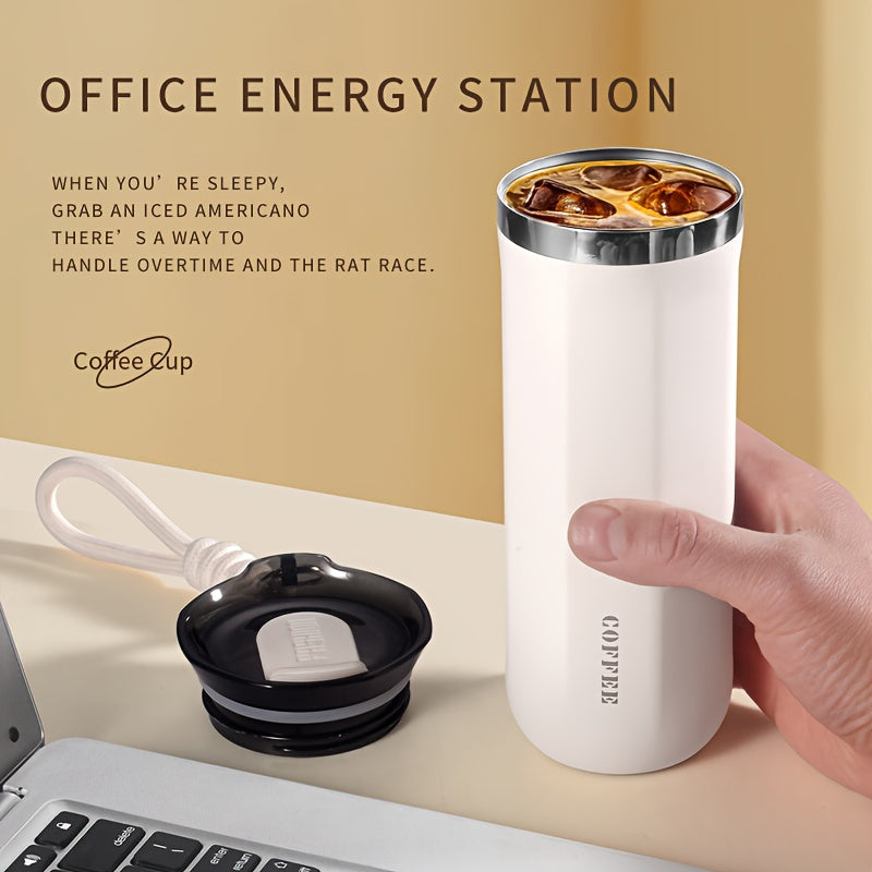Insulated Travel Mug 16.91oz 304 Stainless Steel Vacuum – Leak-Proof Non-Slip Portable Coffee Cup for Indoor & Outdoor, Winter Holiday Gift