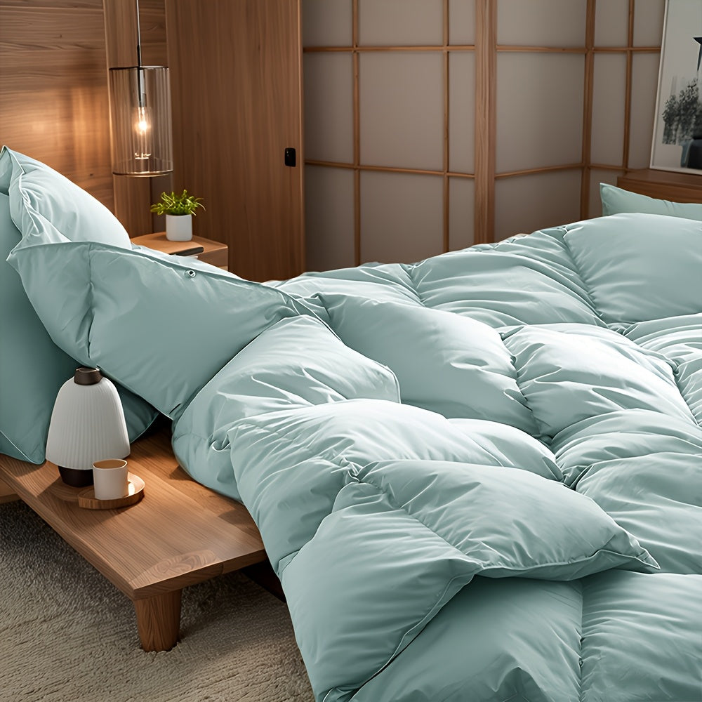 Ultra-Soft Down Feather Comforter – All-Season Duvet Insert | Twin / Queen / King / Oversized King