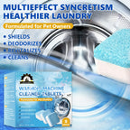 Washing Machine Cleaner & Descaler Tablets – Deep Cleaning for HE Front Loader & Top Load Washers, Removes Odor, Drum & Tub Seal Cleaner, Septic Safe, 7 to 40 Pack