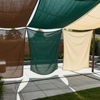 Outdoor Shade Cloth UV Block Privacy Fence Screen – HDPE Sunshade Net for Patio, Garden & Lawn | Multiple Sizes & Colors with Lanyard Included