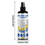 Shower Head & Bathroom Cleaner Spray Gel - No-Scrub No-Wipe Formula, Removes Mineral Deposits & Limescale from Showerheads, Bathtubs, Sinks & Toilets, Works on Glass & Metal, 120ml / 240ml
