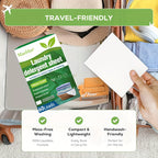 Hypoallergenic Laundry Detergent Sheets 60 Loads Fresh Scent – Liquidless Stain & Odor Remover Sheets, Travel-Size, Works in Hot & Cold Cycles, Eco-Friendly No Plastic Jug
