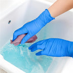 Anti-Slip Disposable Finger Gloves Bulk Pack 200/500/1000pcs S M L, Rubber Fingertip Grip for Aquarium Cleaning Pet Care Sorting Office Use