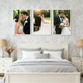 16x24 Picture Frame 3 Pack Scratch-Proof Poster Frames White Black Gold Natural Slide-In Horizontal Vertical Wall Mount for Photo Gallery