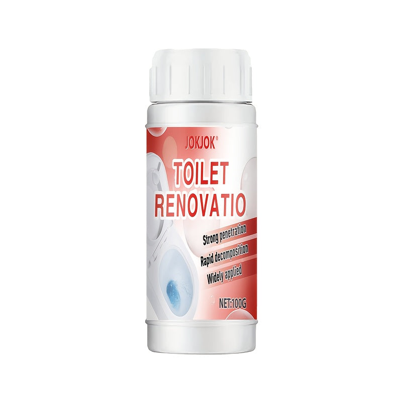 Ceramic Surface Polishing Renovation Powder 100g Deep Formula Odorless Lavender Scent for Toilet & Kitchen Bathroom Cleaner Fast Renewal