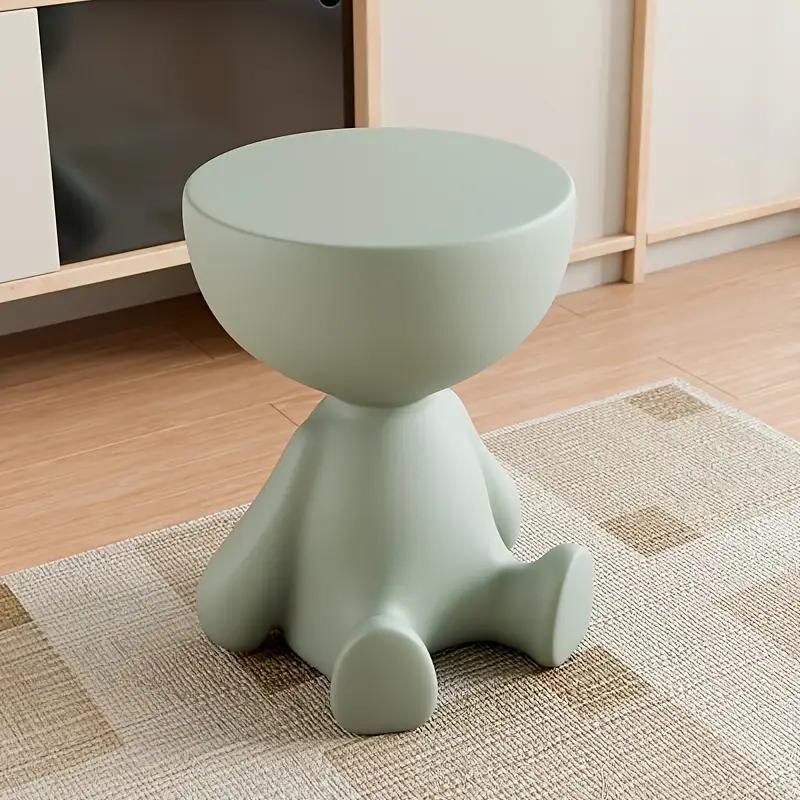Compact Storage Coffee Table – Minimalist Multi-Layer Design, Space-Saving for Living Room Bedroom Balcony, Gray Pink Green