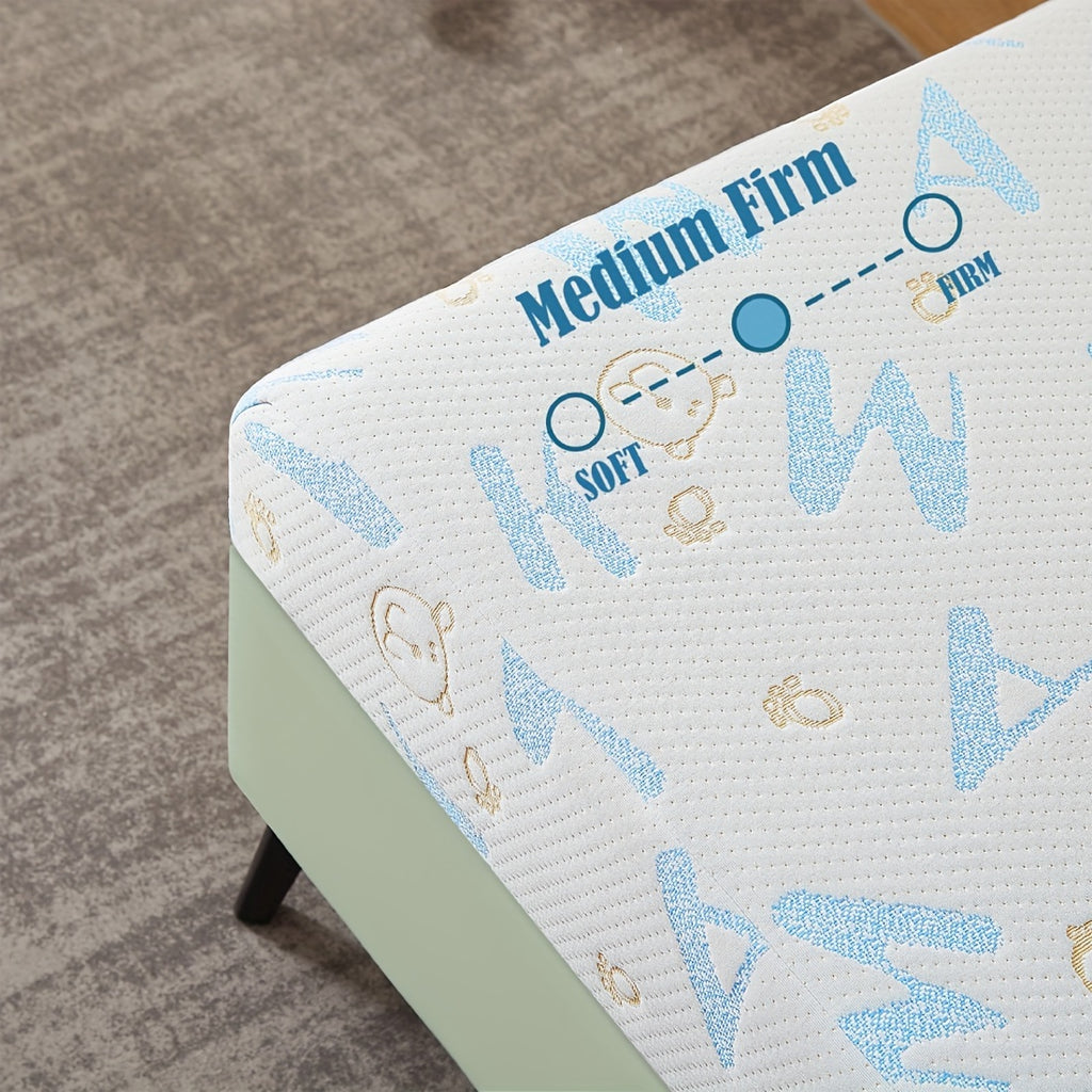 Cooling Memory Foam Mattress Bed in a Box 5 Inch & 6 Inch Medium Feel with Removable Washable Cover – Twin Twin XL Full Queen