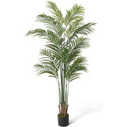 Artificial Palm Tree 5 6 7 Feet Lifelike Faux Potted Plant with Moss Indoor Home Office Living Room Decor Housewarming Gift
